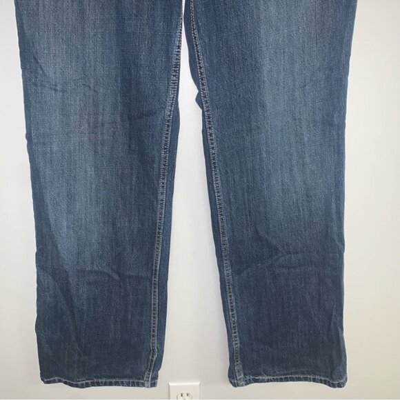 Levi’s Vintage Jeans Men’s Size 36x32 Dark Wash Straight Leg Orange Tab - Picture 6 of 11